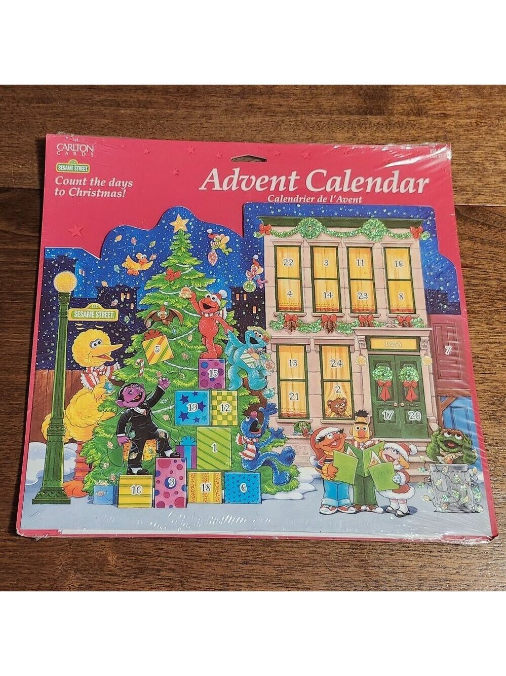 2001 VINTAGE Sesame Street Advent Calendar